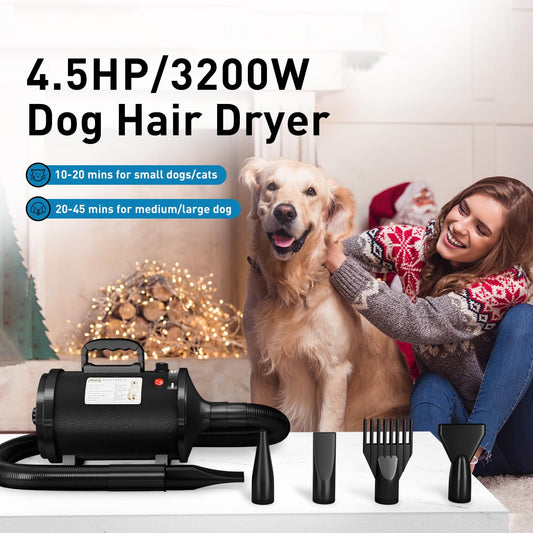 Dog Dryer High Velocity Pet Hair Blower